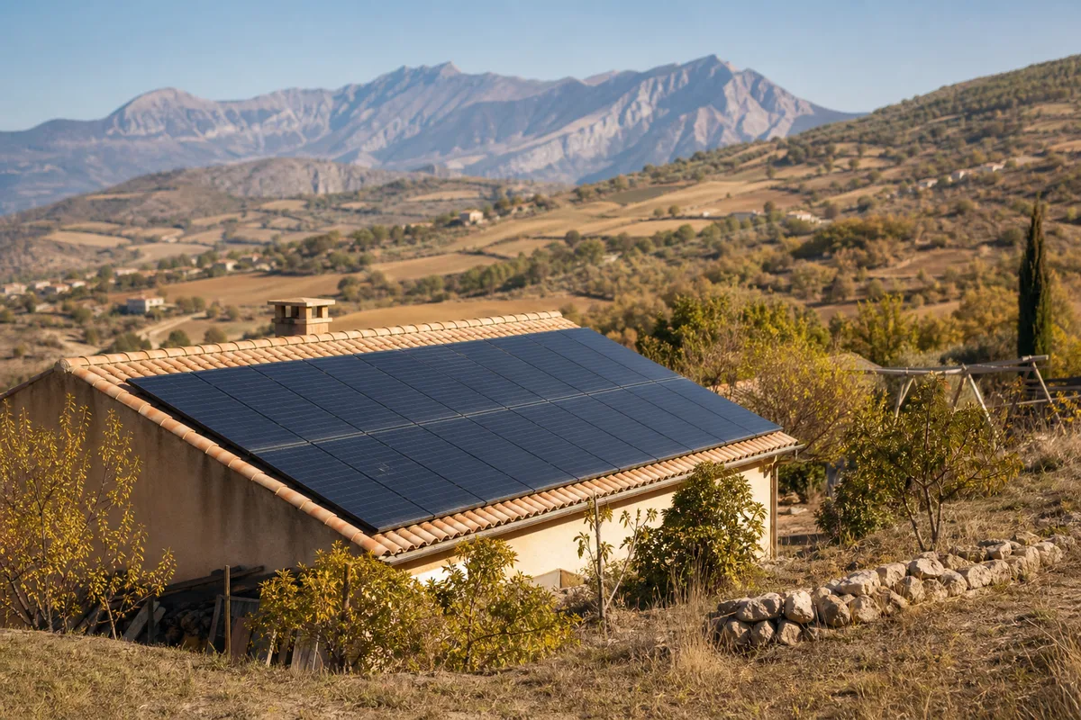 Panneau solaire Neffes : installation photovoltaïque